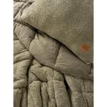 Cotton Box Çift Kişilik Peluş Yorgan Seti Taş 195x215 Cm