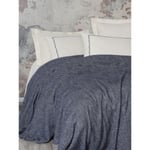Cotton Box Embrova Şönil Çift Kişilik Yatak Örtüsü/pike Takımı Loom Lacivert