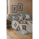Cotton Box Ethnic Tek Kişilik Nevresim Takımı Nomad Mint