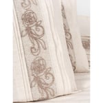 Cotton Box Inborn Çift Kişilik Nevresim Takımı Floro Bej