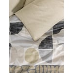 Cotton Box Modern Çift Kişilik Nevresim Takımı Formo Bej