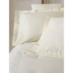 Cotton Box Nakışlı Saten Çift Kişilik Nevresim Takımı Luxe Ekru
