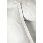 Cotton Box Nakışlı Saten Çift Kişilik Nevresim Takımı Galant Beyaz