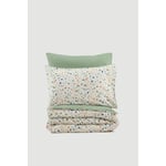 Cotton Box Petite Çift Kişilik Lastikli Çarşaflı Nevresim Takımı Lola Yeşil