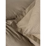 Cotton Box Plaid Ranforce Çift Kişilik Nevresim Takımı Vizon