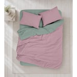 Cotton Box Plain Tek Kişilik Nevresim Takımı Gül Kurusu-adaçayı