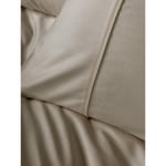 Cotton Box Silky Saten Çift Kişilik Nevresim Takımı Bej