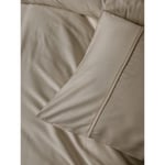 Cotton Box Silky Saten Çift Kişilik Nevresim Takımı Bej