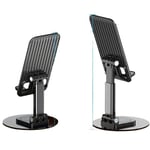 Coverzone Ayarlanabilir Tablet Ve Cep Telefonu Standı Kendi etrafonda 360 Derece Dönebilen Alüminyum Masaüstü Çok Amaçlı Telefon Dock Tutucu