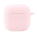 Coverzone Huawei FreeBuds SE 2 ile Uyumlu Kulaklık Kılıf Darbeye Dayanıklı Silikon Yumuşak Koruyucu Toz ve Kirden Koruyan Huawei FreeBuds SE 2 ile Uyumlu (Açık Pembe)