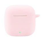 Coverzone Huawei FreeBuds SE 2 ile Uyumlu Kulaklık Kılıf Darbeye Dayanıklı Silikon Yumuşak Koruyucu Toz ve Kirden Koruyan Huawei FreeBuds SE 2 ile Uyumlu (Açık Pembe)