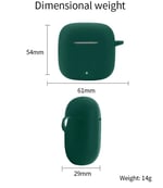 Coverzone Huawei FreeBuds SE 2 ile Uyumlu Kulaklık Kılıf Darbeye Dayanıklı Silikon Yumuşak Koruyucu Toz ve Kirden Koruyan Huawei FreeBuds SE 2 ile Uyumlu (Açık Pembe)