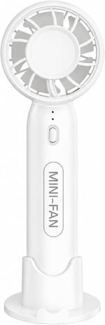 Coverzone Taşınabilir Mini USB Şarj Edilebilir El Vantilatörü, Cep Telefonu Tutucu, 3 Ayarlanabilir Hız, Hafif Tasarım, Düşük Gürültü ve İç ve Dış Mekan Kullanımına Uygun Kolay Taşınabilirlik Fs-22