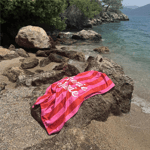 Cozy Home Heatwave Plaj Havlusu Do Not Disturb Yeşil 90x150