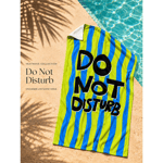 Cozy Home Heatwave Plaj Havlusu Do Not Disturb Yeşil 90x150