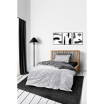 Cozy Home mono Tek Kişilik Lastikli Çarşaflı Nevresim Takımı Maze