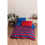 Cozy Home Popping Colors Çift Kişilik Lastikli Çarşaflı Nevresim Takımı Blaze 180x200