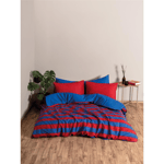 Cozy Home Popping Colors Çift Kişilik Lastikli Çarşaflı Nevresim Takımı Blaze 180x200