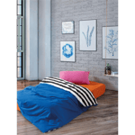 Cozy Home popping Colors Tek Kişilik Lastikli Çarşaflı Nevresim Takımı Dusk