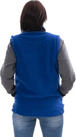 ÇPM Çıkma Kol Polar Mont (Sax Mavi / 2XL)