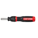 CRAFTSMAN CMHT68129 15 PC SpeedDrive Mandallı Tornavida, Kırmızı, Siyah, Gümüş