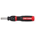 CRAFTSMAN CMHT68129 15 PC SpeedDrive Mandallı Tornavida, Kırmızı, Siyah, Gümüş