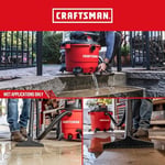 CRAFTSMAN CMXZVBE38773 Islak Uygulama Filtresi 5 ila 20 Galon Islak/Kuru Vakumlar ve Mağaza Süpürgeleri için