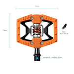 Crankbrothers Laufradsatz Doubleshot Pedal, blau