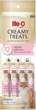 Creamy Treats Kızılcık İlaveli Ton Balığı 4X15Gr