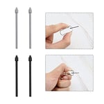 Create idea 5 ADET Dokunmatik Stylus S Kalem Yedek Yedek Uçları Kaldır Aracı ile Samsung Galaxy Tab S7/S7+(4G/5G) Tab S6/S6 5G/S6 Lite Siyah Gri ile Uyumlu