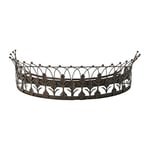 Creative CO-OP Rust metal Curtain Crown
