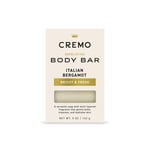 Cremo Erkekler için Peeling Vücut Çubuğu, İtalyan Bergamot Kokusu, Cildi Koruyan, Temizleyen ve Nemlendiren Çok Katmanlı Koku, 5 oz