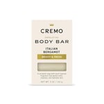 Cremo Erkekler için Peeling Vücut Çubuğu, İtalyan Bergamot Kokusu, Cildi Koruyan, Temizleyen ve Nemlendiren Çok Katmanlı Koku, 5 oz