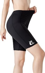 Cressi Armor Lady Rash Guard Shorts SUP ve su sporları için koruyucu Rashguard üniseks-yetişkin