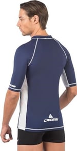 Cressi Erkek Rash Guard Kısa Kollu T-Shirt - Seçenekler: XS/1 (46), S/2 (48), M/3 (50), L/4 (52), 54 (XL/5)