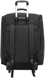 Cressi Moby Trolley Bag - Spor ve Seyahat için İdeal Sağlam ve Geniş Tekerlekli Çanta, Siyah/Sarı, Unisex