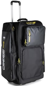 Cressi Moby Trolley Bag - Spor ve Seyahat için İdeal Sağlam ve Geniş Tekerlekli Çanta, Siyah/Sarı, Unisex