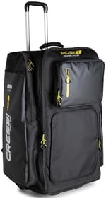 Cressi Moby Trolley Bag - Spor ve Seyahat için İdeal Sağlam ve Geniş Tekerlekli Çanta, Siyah/Sarı, Unisex