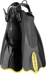 Cressi Palau Saf Fins yüzme ve şnorkel için ayarlanabilir kısa palet - Seçenekler: M/L-41/44, L-XL