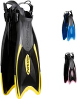 Cressi Palau Saf Fins yüzme ve şnorkel için ayarlanabilir kısa palet - Seçenekler: XS/S (35/38), S/M (38/41), L/XL (44/47)