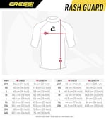 CRESSI Shield Man Rash Guard Short/Sl SUP ve su sporları için koruyucu Rashguard üniseks-yetişkin