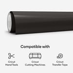 Cricut 2006840 Premium Kalıcı Vinil, Siyah, 12