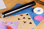 Cricut 2006840 Premium Kalıcı Vinil, Siyah, 12