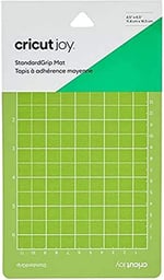 Cricut 2007964 StandardGrip Joy kesme matı, 11,4 cm x 16,5 cm (4,5 inç x 6,5 inç), küçük - Seçenekler: Standart kavrama (küçük), LightGrip (büyük)...