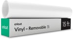 Cricut Çıkarılabilir vinil | beyaz | 30,5 cm x 9,1 m (12 inç x 30 fit) | kendinden yapışkanlı vinil rulo | tüm Cricut kesme makinelerinde kullanım için