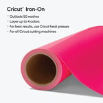Cricut Ütü, 30,48 cm x 3,7 m, Neon Pembe