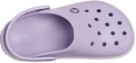 Crocband Clog K Benekli Bantlı Lila Çocuk Terlik