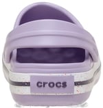Crocband Clog K Benekli Bantlı Lila Çocuk Terlik