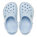 Crocband Clog K Benekli Bantlı Mavi Çocuk Terlik