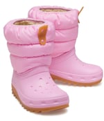 Crocs 207684 Classic Neo Puff Boot T Pembe Çocuk Bot